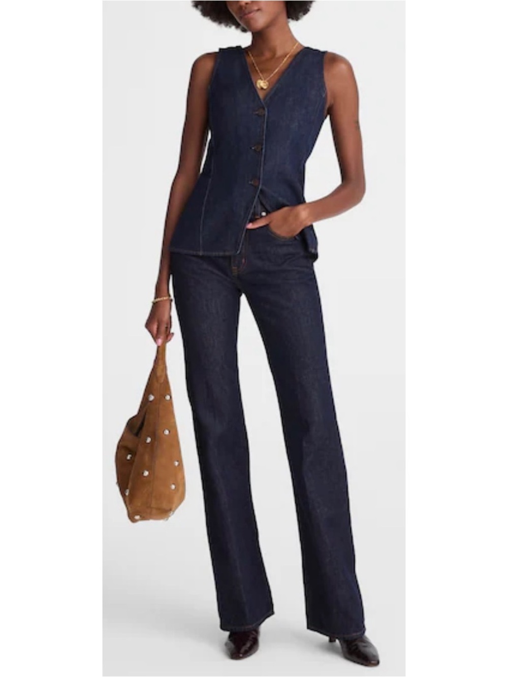 Madewell The Vintage Flare Leg Jean Women's Size 29 Dark Wash High Rise NWT